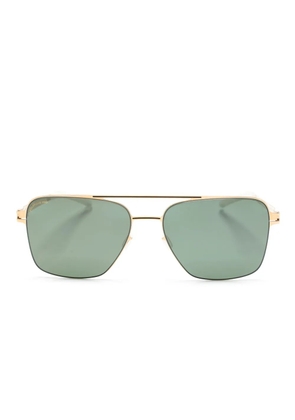Mykita Bernie pilot-frame sunglasses - Gold