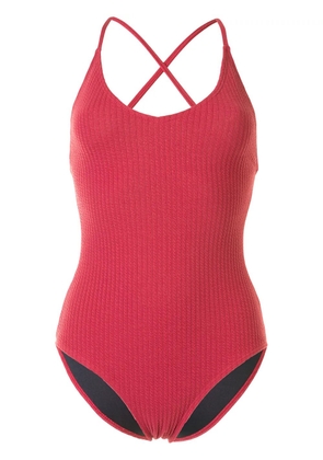 Duskii Margot ribbed swimsuit - Pink