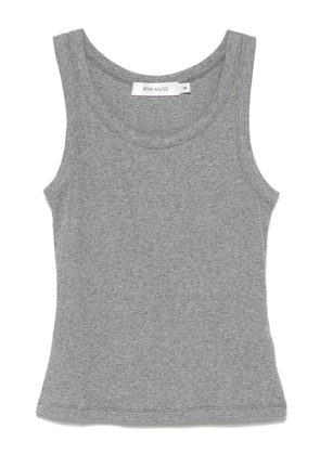 Aya Muse ribbed tank top - Grey