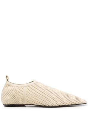 Nanushka Bujum mesh-knit slip-on shoes - Neutrals