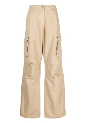 Coperni wide-leg cargo trousers - Neutrals