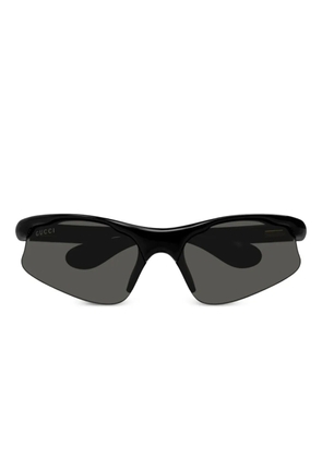 Gucci Eyewear mask-frame sunglasses - Black