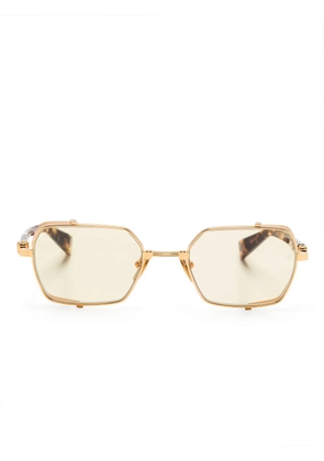 Balmain Eyewear Brigade III sunglasses - Gold