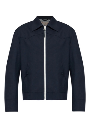 Marni zip-up jacket - Blue