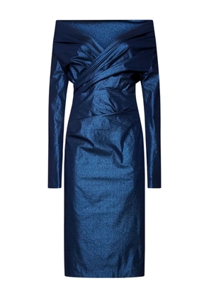 Talbot Runhof strapless dress - Blue