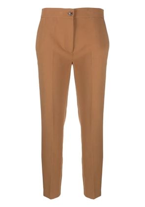 TWINSET tailored slim-cut cigarette trousers - Brown