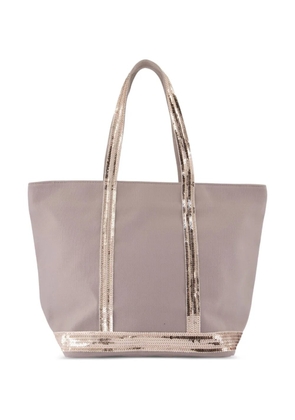 Vanessa Bruno sequin-trimmed tote bag - Neutrals