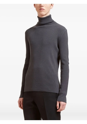 Aiezen ribbed turtleneck sweater - Grey