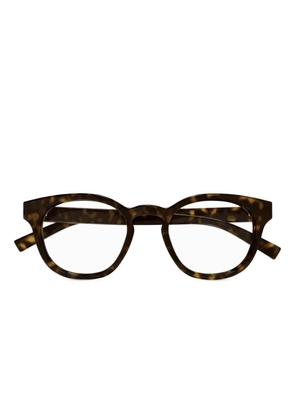 Gucci Eyewear round-frame glasses - Brown