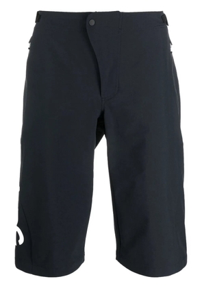 POC logo-print track shorts - Black