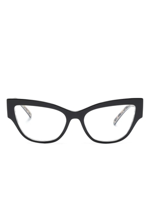 Dolce & Gabbana Eyewear cat-eye glasses - Black