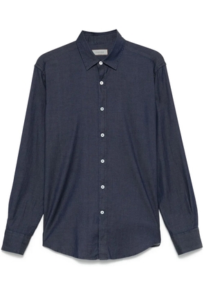Canali chambray shirt - Blue