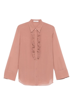 Dorothee Schumacher ruffled button-front shirt - Pink