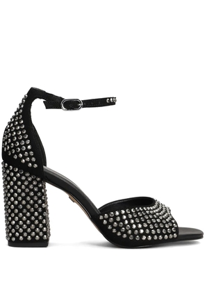 CARRANO 90mm crystal-embellished sandals - Black