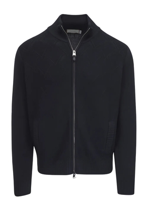 Canali zip-up cardigan - Blue