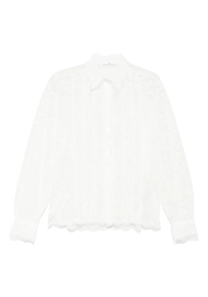 Ermanno Scervino corded-lace shirt - White
