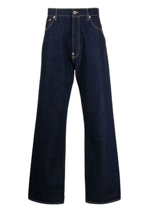 Kenzo dark-wash wide-leg trousers - Blue