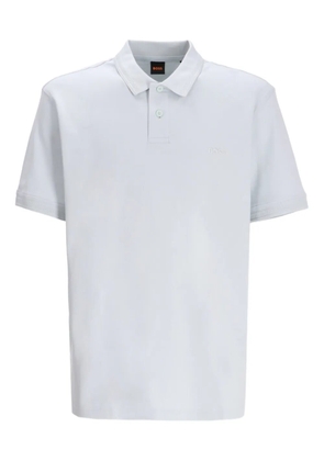 BOSS cotton polo shirt - Blue