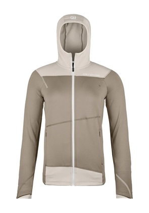 ORTOVOX hooded panelled track jacket - Neutrals