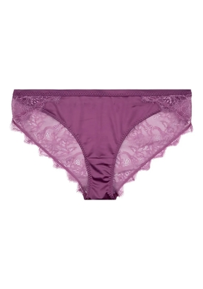 Love Stories floral-lace briefs - Purple