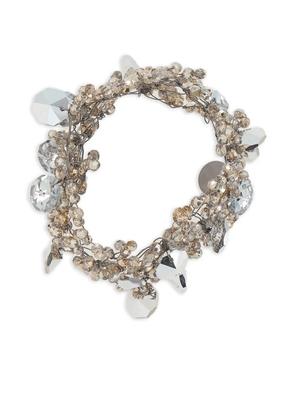 Maria Calderara beaded bijoux bracelet - Neutrals