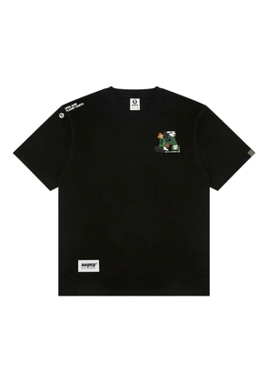 AAPE BY *A BATHING APE® Aaper graphic-print T-shirt - Black