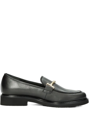 GABOR leather loafers - Black