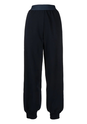 Alberta Ferretti logo waistband track pants - Blue