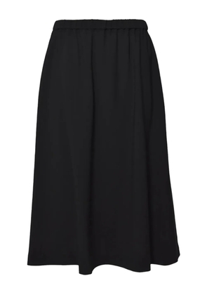 ASPESI elasticated-waist midi skirt - Black
