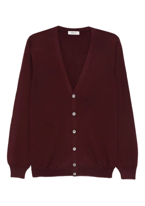 GIUUNO V-neck cardigan - Red