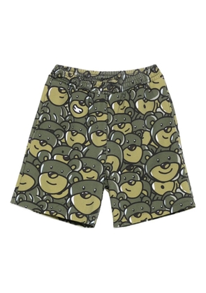 INBETWEENERS printed shorts - Green