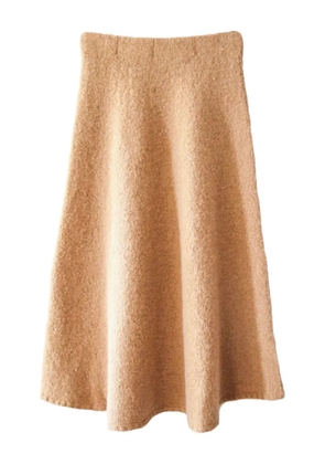Circus Hotel wool midi skirt - Orange