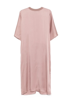 Fabiana Filippi short-sleeve midi dress - Pink