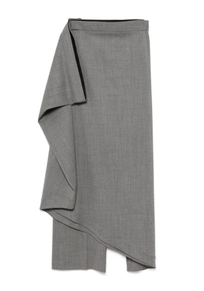 ALAINPAUL extended tailored trousers - Grey