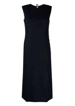 Thom Browne wool midi dress - Blue