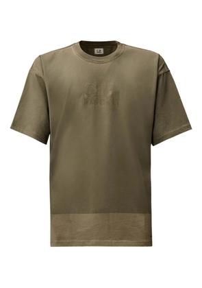 C.P. Company embossed-logo T-shirt - Grey
