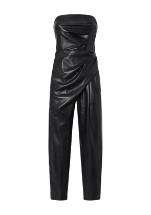 THE ANDAMANE Yana draped jumpsuit - Black