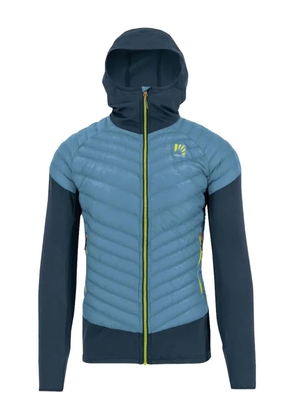 KARPOS Sass De Mura hooded quilted jacket - Blue