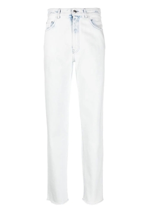 GCDS Bling logo-embellishment jeans - Blue