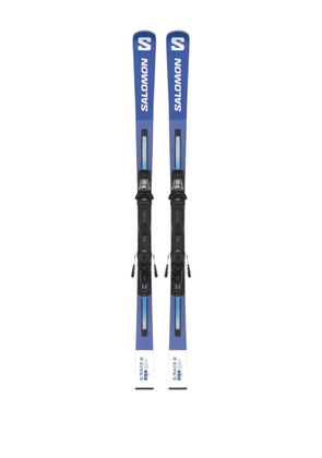 Salomon S/Race GS 10 + MI 12 GW skis - Blue