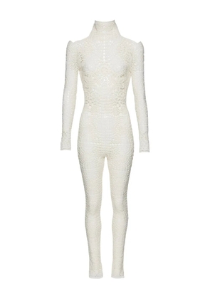 Magda Butrym Koniakow lace jumpsuit - White
