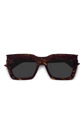 Saint Laurent Eyewear square-frame sunglasses - Brown