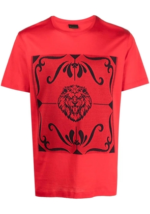 Billionaire graphic-print T-shirt - Red