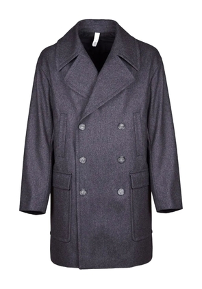 Hevo double-breasted coat - Grey