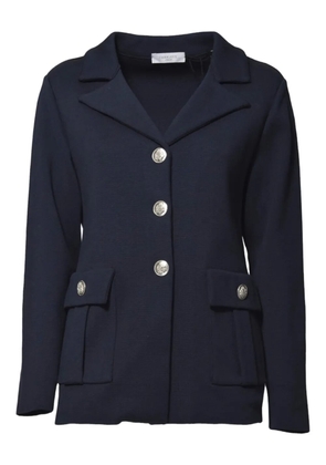 Charlott cotton blazer - Blue