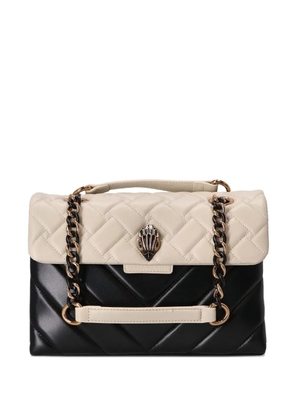 Kurt Geiger London quilted chain-strap shoulder bag - Black