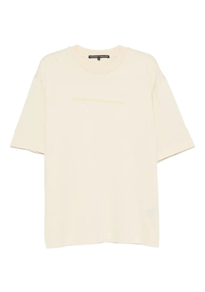MEGUSTA logo-print T-shirt - Neutrals