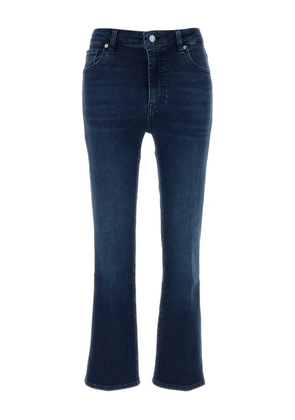 FRAME whiskering-effect jeans - Blue