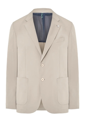 L.B.M. 1911 button-fastening patch-pocket blazer - Neutrals