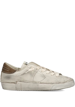 Philippe Model Paris leather low-top sneakers - White